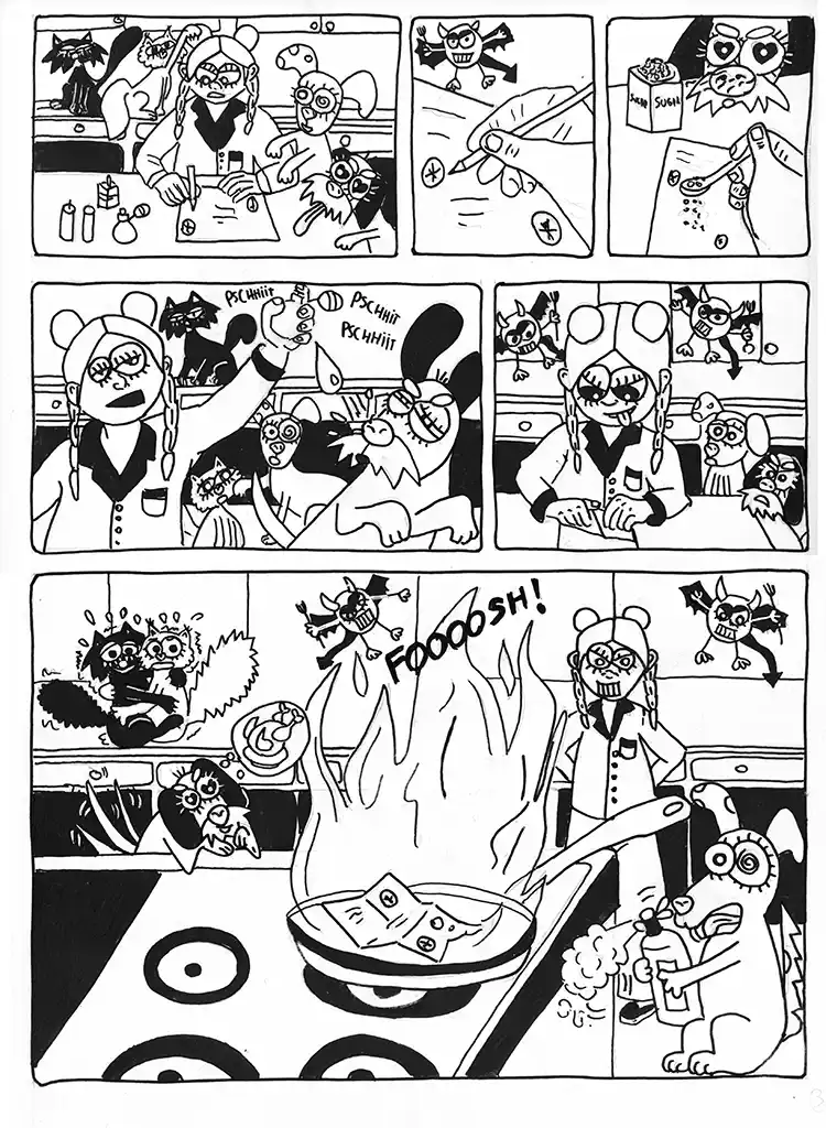 La strega moderna, pagina 3