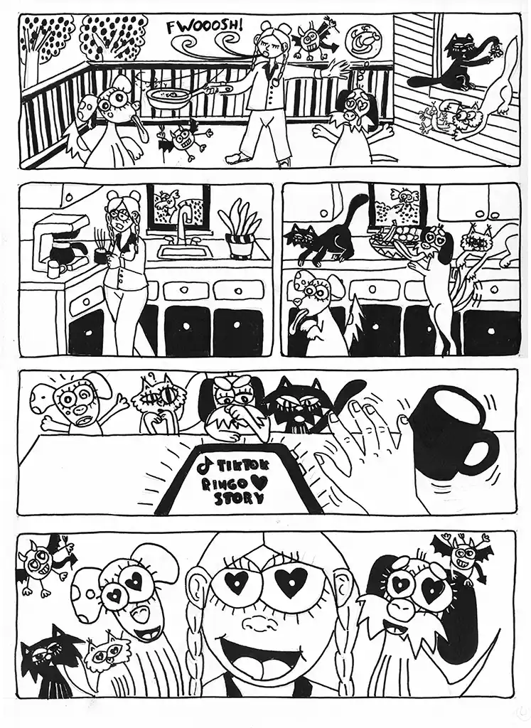 La strega moderna, pagina 4